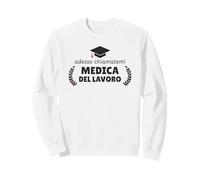 Laurea Specialistica Donna Laureata Medicina del Lavoro Felpa