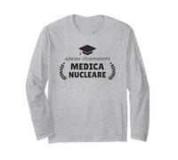 Laurea Specialistica Donna Laureata Medicina Nucleare Maglia a Manica