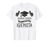 Laurea Specialistica Frase Divertente Laureato Igienista Maglietta