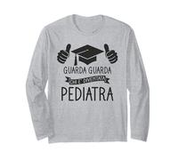 Laurea Specialistica Laureata Pediatra Maglia a Manica