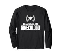 Laurea Specialistica Uomo Laureato Ginecologo Maglia a Manica