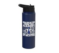 Laureato presso la Polizia dell'Accademia Stainless Steel Insulated Water Bottle