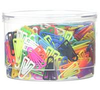 Laurel 126011399 Plastica Clip Plastic Non-magnetizzazione 25mm, Colori Assortiti , Confezione da 500
