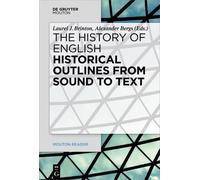 Laurel Brinton Historical Outlines from Sound to Text (Tascabile) Mouton Reader