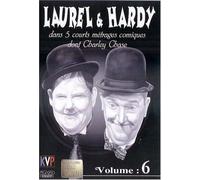 Laurel et hardy, vol. 6 : should tall men marry ? ; scorching sands ; wandering papas ; mum's the word ; mighty like a
