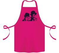 Laurel & Hardy Aka Pene E Doof Cotone Grembiule 100% Biologico