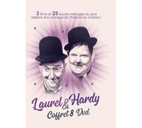 Laurel & Hardy Coffret 8DVD - 3 films et 25 Courts-métrages du plus célèbre duo comique de l'histoire du cinéma !