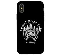 Laurel River Lake Kentucky Custodia per iPhone X/XS