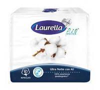 Silc ASSORBENTE LAURELLA PER DONNA IN COTONE ULTRA ALI NOTTE 10 PEZZI