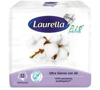 Laurella - LAURELLA Ultra - 12 Assorbenti Giorno Con Ali In Cotone