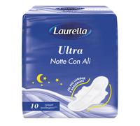Laurella Ultra Notte con Ali - Assorbenti 10 Pezzi