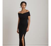 Lauren Abito lungo in faglia a spalle scoperte 34 Black