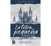 Lauren Asher La Letra Pequeña / The Fine Print (Light Novel) (Tascabile)