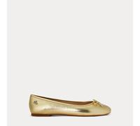 Lauren Ballerine Jayna in cuoio nappa EU 37 Gold