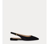 Lauren Ballerine slingback Londyn in camoscio EU 38 Black