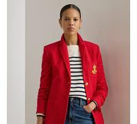 Lauren Blazer in jacquard con ricamo M Red