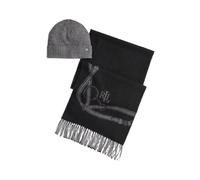 LAUREN RALPH LAUREN Set 2 pezzi cappello e sciarpa nero