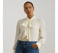 Lauren Camicetta in georgette con fiocco XL Cream