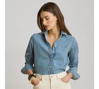 Lauren Camicia in denim Classic-Fit S Blue
