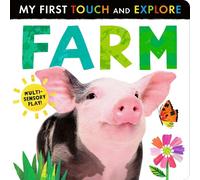 Lauren Crisp Farm (Libro di cartone) My First Touch and Explore