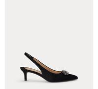 Lauren Décolleté slingback Lolah in camoscio EU 38 Black