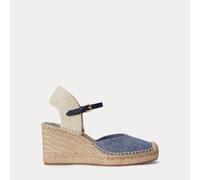 Lauren Espadrillas Robby in chambray EU 38 Blue