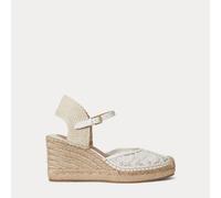 Lauren Espadrillas Robby in pizzo all'uncinetto EU 38 White