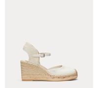 Lauren Espadrillas Robby in tela e iuta EU 37 White