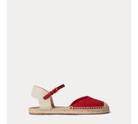 Lauren Espadrillas Robby in tela EU 37 Red