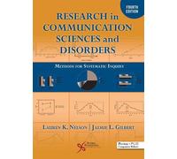 Lauren K. Nelson Jaimie L. Research in Communication Sciences and D (Tascabile)
