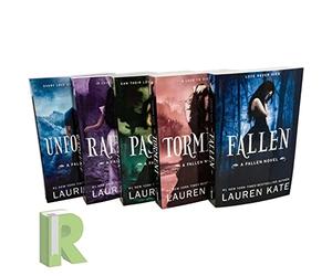 Lauren Kate - Collezione di 5 libri della saga Fallen, in lingua inglese