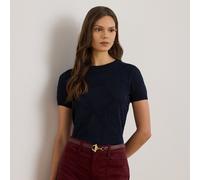 Lauren Maglia a maniche corte con cinture S Blue