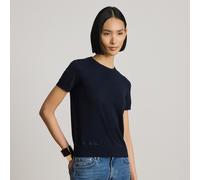 Lauren Maglia in cotone e modal a maniche corte L Blue