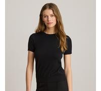 Lauren Maglia in cotone e modal a maniche corte S Black