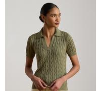 Lauren Maglia in misto cotone a maniche corte S Green
