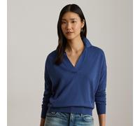 Lauren Maglia polo in cotone e modal XS Purple