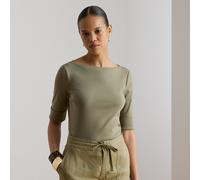 Lauren Maglietta con scollo a barchetta stretch S Green