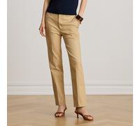 Lauren Pantaloni in cotone Slim Straight-Fit 48 Tan