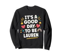 Lauren Personalized Retro Girls Custom Lauren Name Felpa