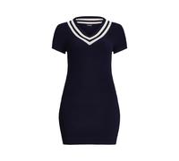 Lauren Ralph Lauren Abito in maglia in misto cotone 58-60 French Navy/Cream