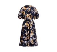 Lauren Ralph Lauren Abito in voile a fiori con cintura IT 52 Blu navy multicolore