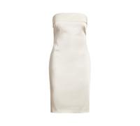 Lauren Ralph Lauren Abito senza spalline in raso con fiocco IT 40 Crema mascarpone