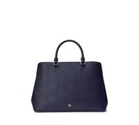 Lauren Ralph Lauren Bauletto Hanna grande in pelle TAGLIA UNICA Blu navy francese
