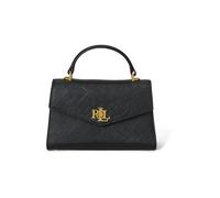 Lauren Ralph Lauren Farrah Small Borsa a mano nero, pelle, donna