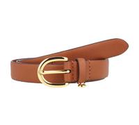 Lauren Ralph Lauren Cintura pelle tratteggiata e ciondolo XL Color cuoio Lauren