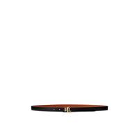 Lauren Ralph Lauren Cintura double-face in pelle XL Nero/Cuoio Lauren