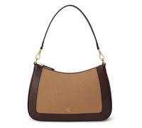 Lauren Ralph Lauren Danni Borsa a spalla Vera Pelle 25 cm marrone