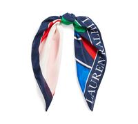 Lauren Ralph Lauren Foulard Olivia in misto seta TAGLIA UNICA Blu New England