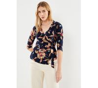 Lauren Ralph Lauren - Haut à motif fleuri en jersey stretch Blu - Abbigliamento M Blu