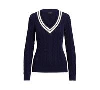 Lauren Ralph Lauren Maglia da cricket a trecce L Blu navy franc/Cr mascarp